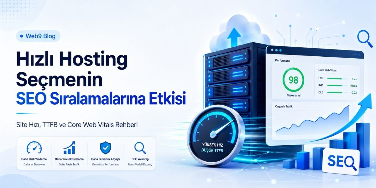 Siteniz İçin Hızlı Hosting Seçmenin SEO Sıralamalarına Etkisi