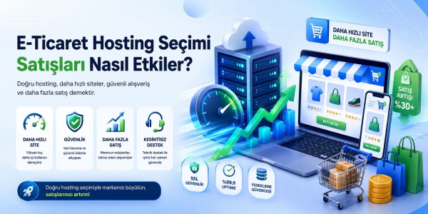 E-Ticaret Hosting Seçimi Satışları Nasıl Etkiler?
