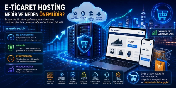 E-Ticaret Hosting Nedir ve Neden Önemlidir?