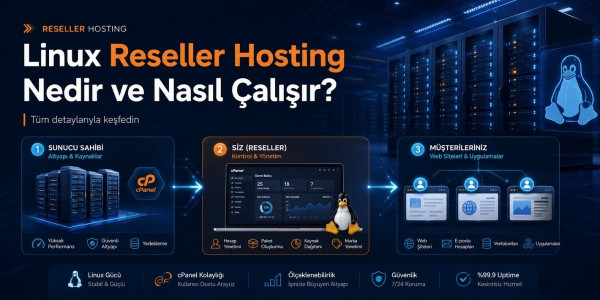 Linux Reseller Hosting Nedir  ve  Nasıl Çalışır?  