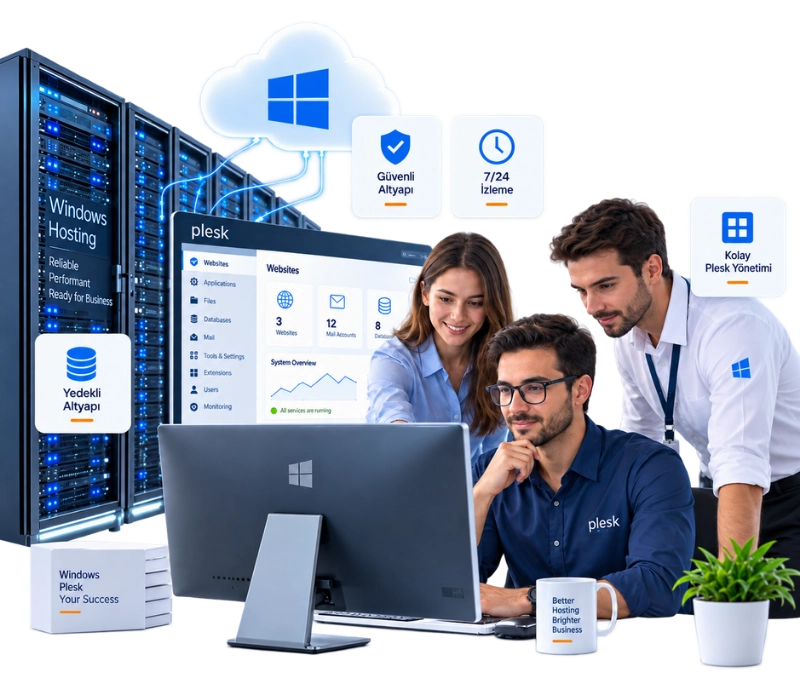 Güvenli ve Yüksek Performanslı Windows Hosting Altyapısı