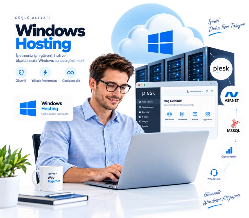 Windows Plesk Hosting ile İşletmenize Güç Katın